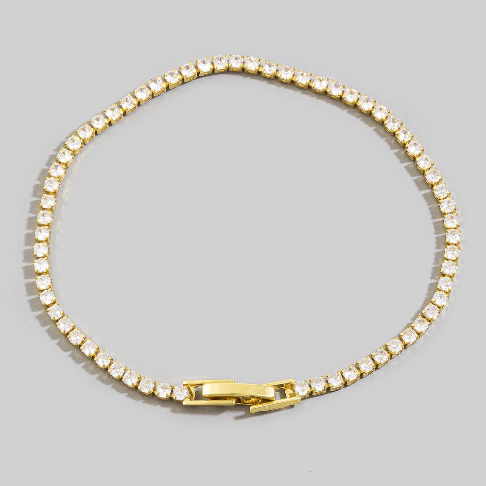 Classic Cz Tennis Bracelet
