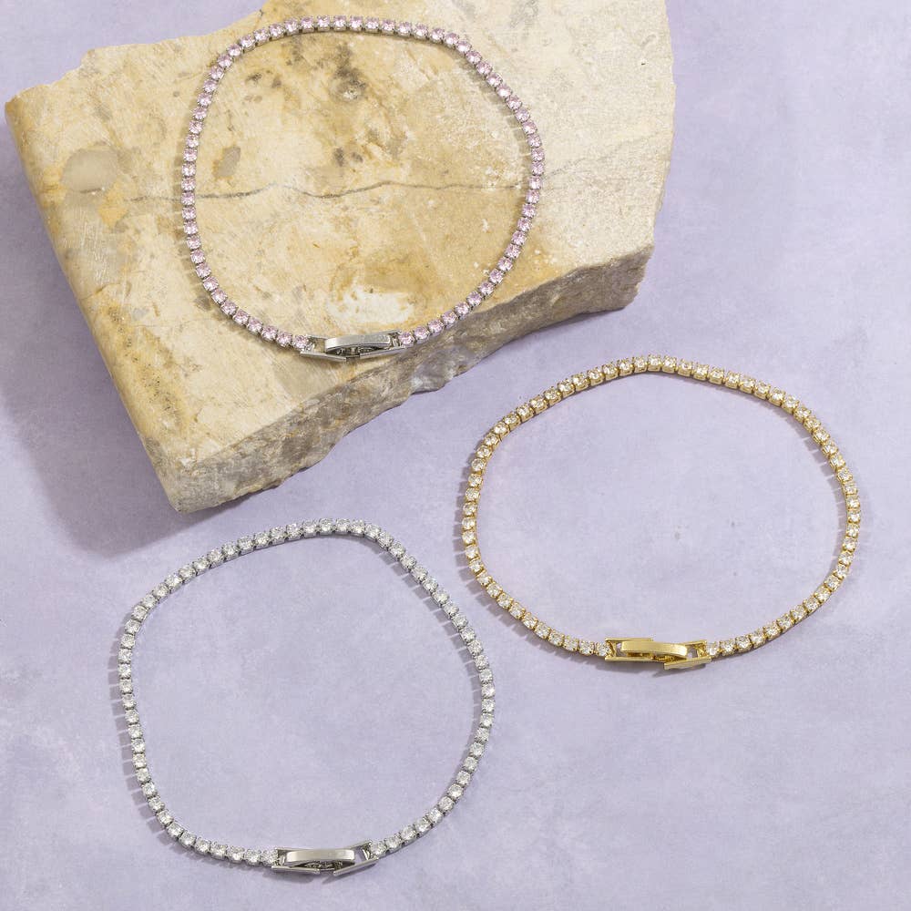 Classic Cz Tennis Bracelet