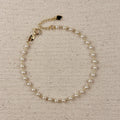 18k Gold Filled 3mm Pearl Bracelet