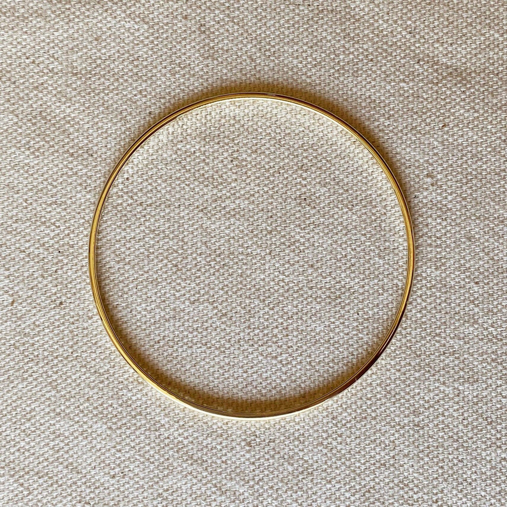 18k Gold Filled Bangle Bracelet