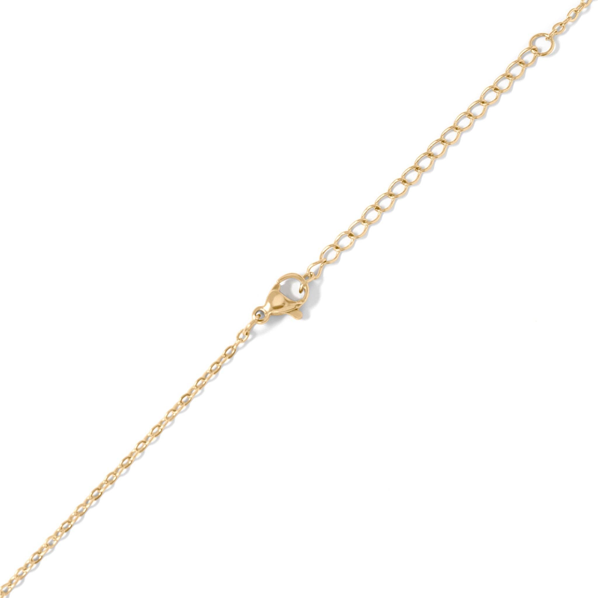 18K Gold Stainless Steel Butterfly Necklace