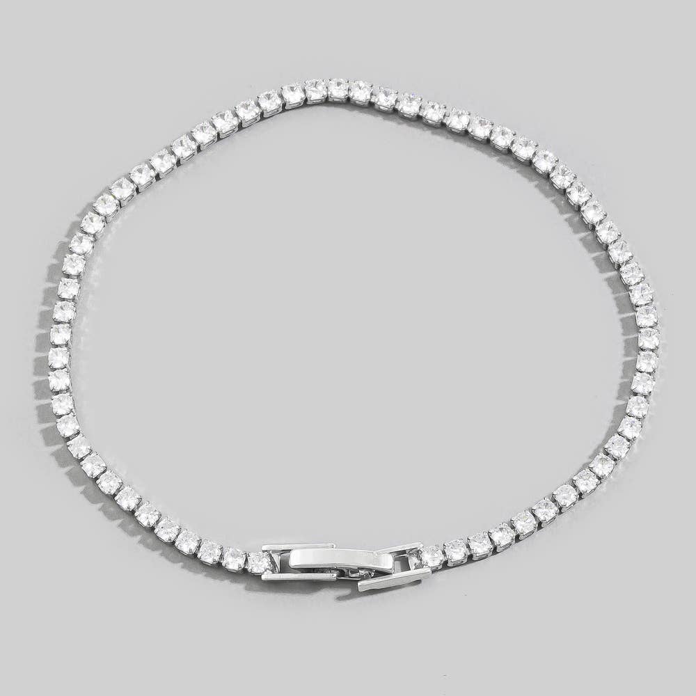 Classic Cz Tennis Bracelet