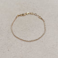 18k Gold Filled 1.2mm CZ Tennis Bracelet